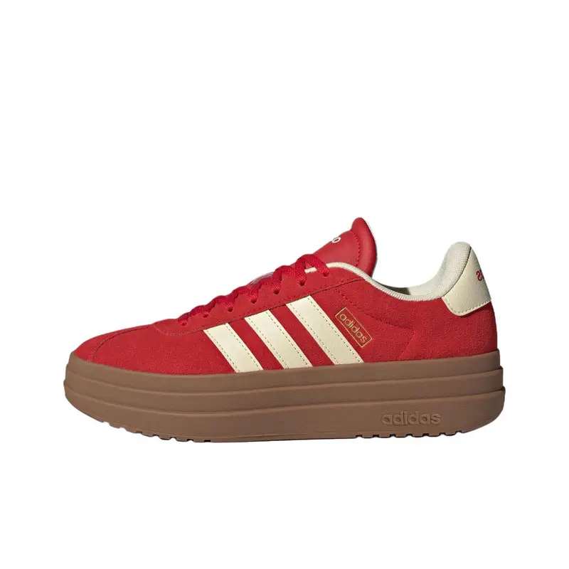 Adidas VL Court Bold Scarpe da Skate Comode Versatili Sneakers da Donna Rosso KJ6852 41⅓