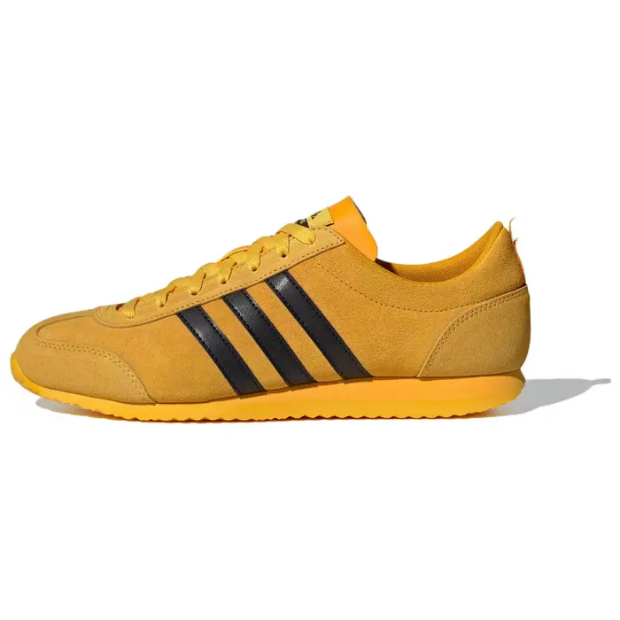 Adidas VS JOG 2 0 Scarpe Casual Basse Resistenti all Abrasione Unisex Sneakers Gialle JS1122