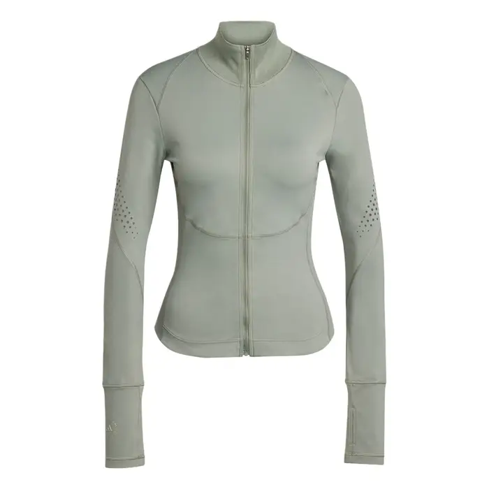 x Stella McCartney Training Midlayer Verde Pietra Donna Top JW4552 L