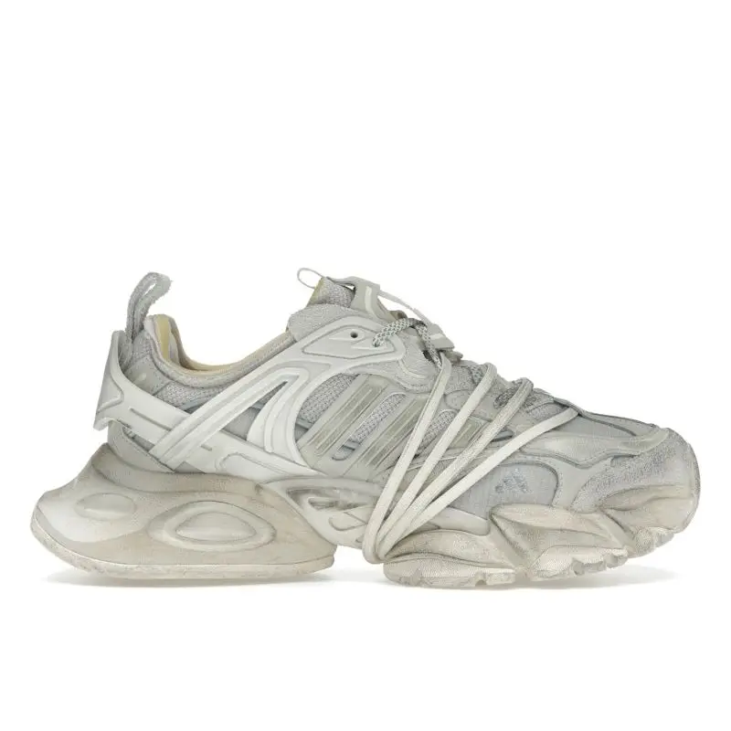 Adidas Sneakers unisex crema e bianco XLG Runner Deluxe Alumina