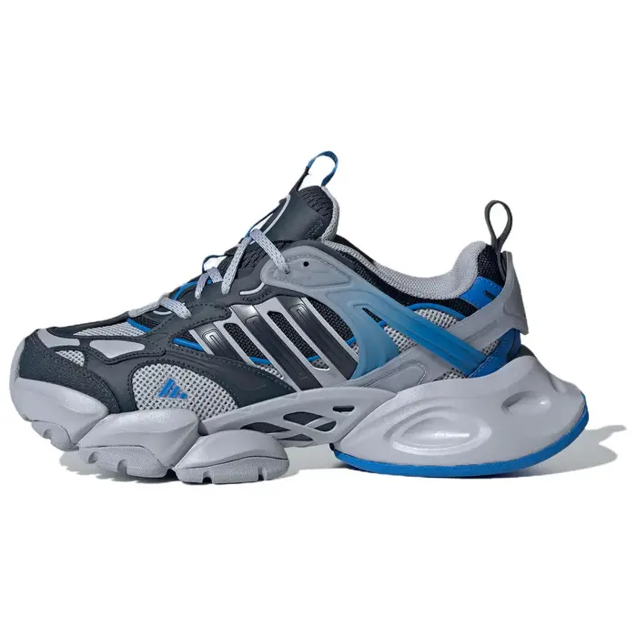 XLG RUNNER DELUXE Tessuto, Pelle Sintetica, Pelle Rialzanti Scarpe da Ginnastica Basse Chunky Unisex Grigio JR8079 35⅔