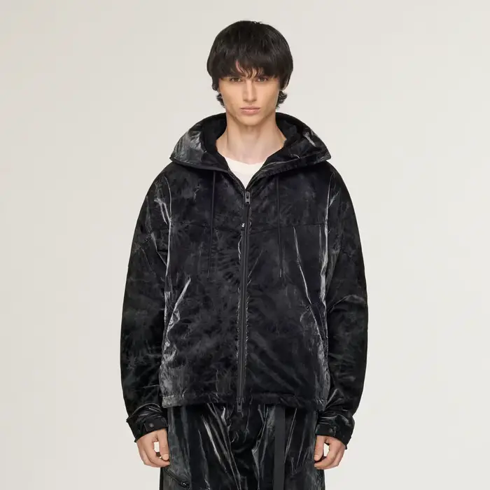Adidas Y-3 MARBLE NYLON WINDBREAKER Black