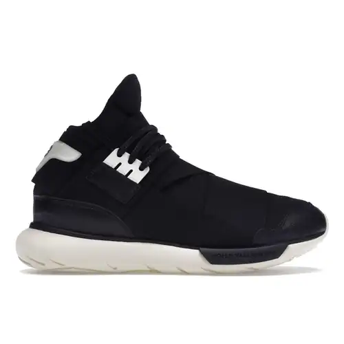 Adidas Y-3 Qasa High Nero Bianco Sneakers Unisex Bianco Sporco B35673 44⅔