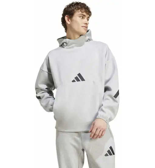 Z N E M - felpa con cappuccio - uomo Grey