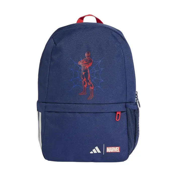 ADIDAS Zaino sportivo blu e rosso unisex con stampa Marvel Spider-Man UNICA