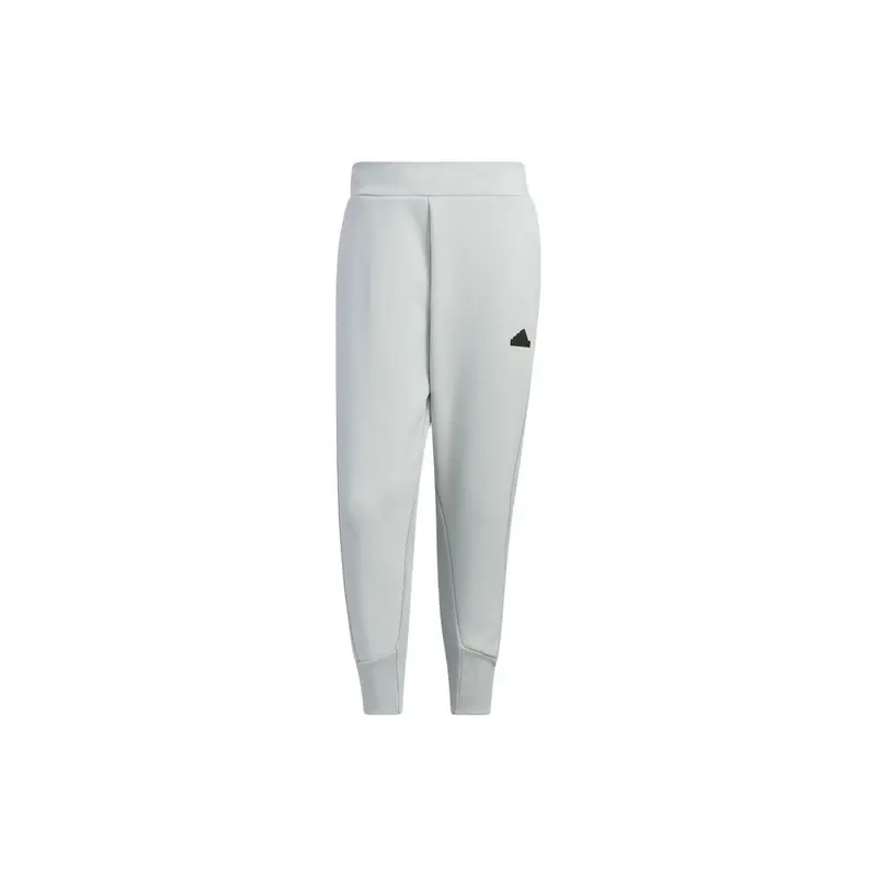 Adidas Zne Collezione Healing Abbigliamento Sportivo Pantaloni in Maglia Slim-Fit a Vita Media Uomo Pantaloni Fondo Grigio IQ1380
