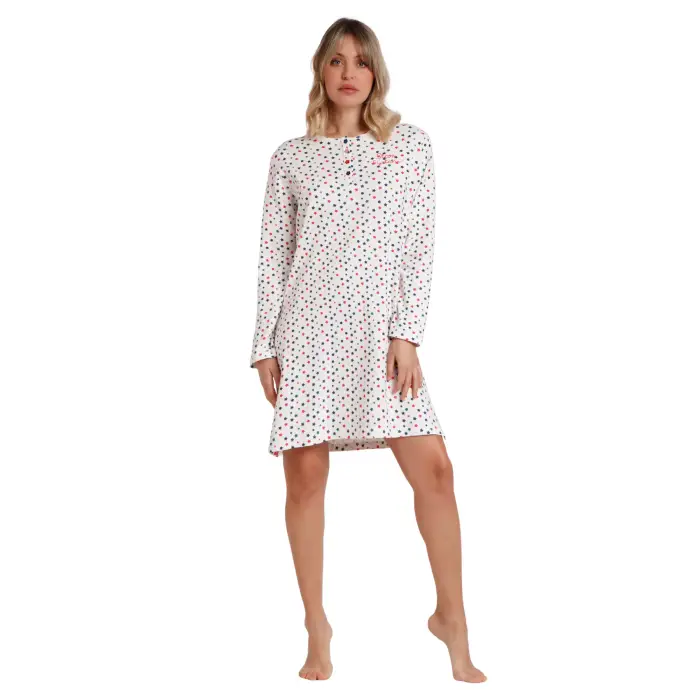 Admas Camicetta a maniche lunghe con bottoni donna Star