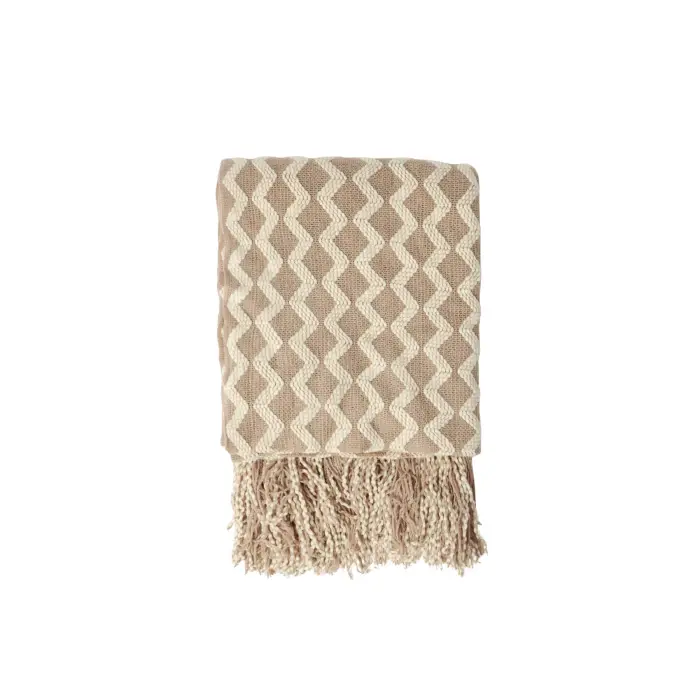 Admas Coperta per cavalli Zigzag Beige