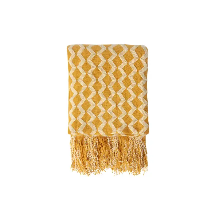 Admas Coperta per cavalli Zigzag Jaune