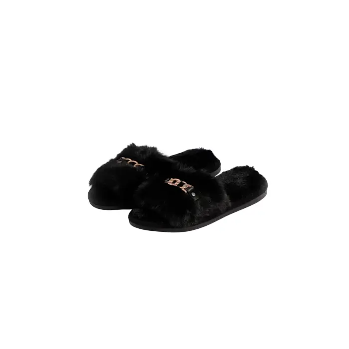 Admas Pantofole da donna Cadena Noir