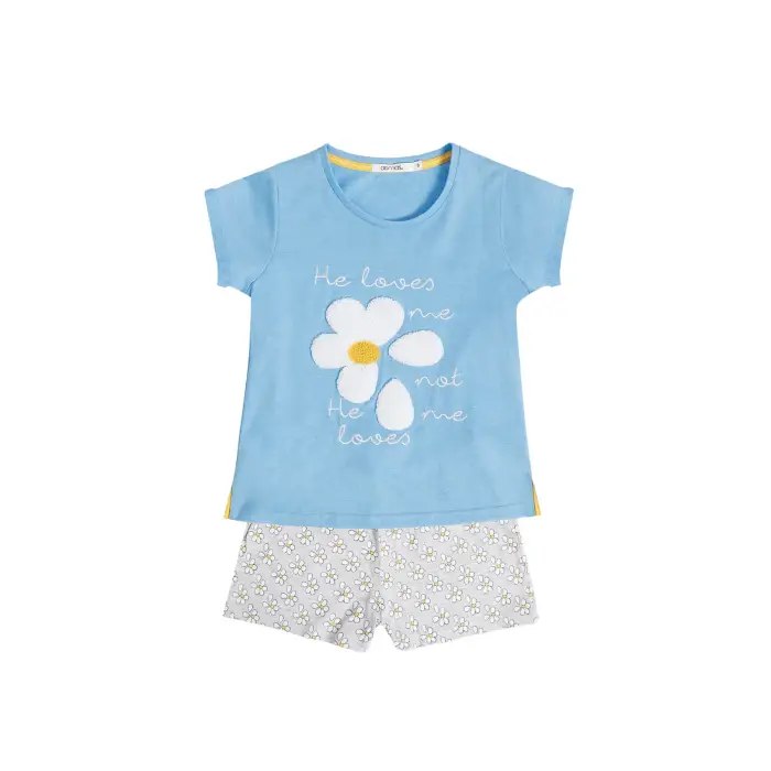 Admas Pigiami da bambina Be Yourself Bleu