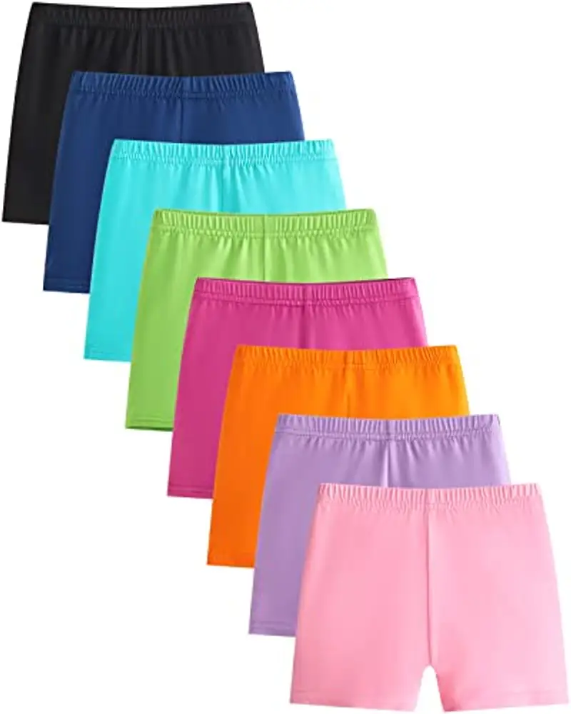 Adorel Pantaloncini Corti Shorts Bambina Confezione da 8 Infanzia da Sogno 7-9 Anni (Dimensioni del Produttore 150)