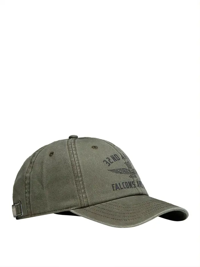 aeronautica-militare berretto con visiera da uomo - verde