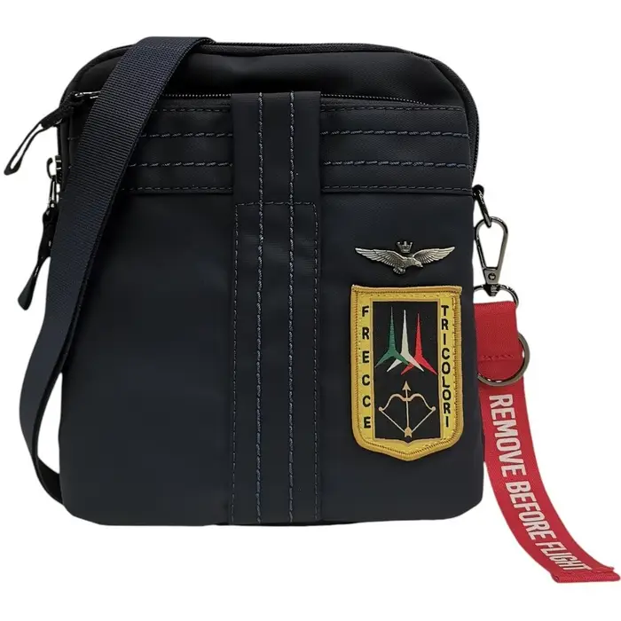 aeronautica militare Borsa a spalla AM340 Blu