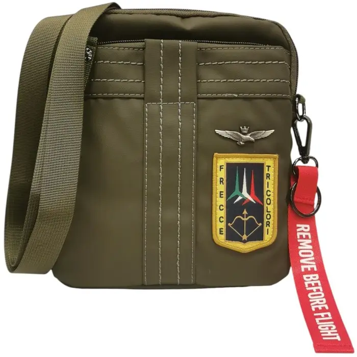 aeronautica militare Borsa a spalla AM340 Verde