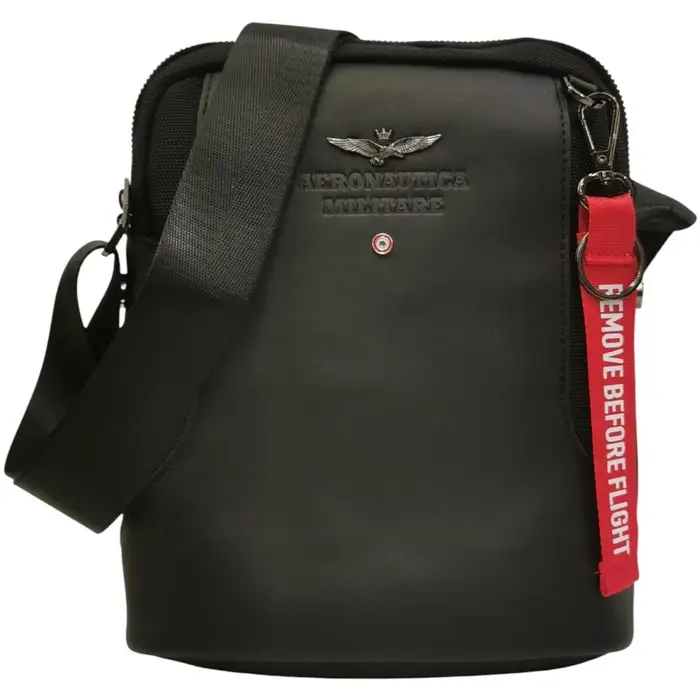 aeronautica militare Borsa a spalla AM490 Nero