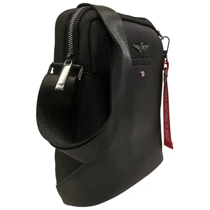 aeronautica militare Borsa a spalla AM491 Nero