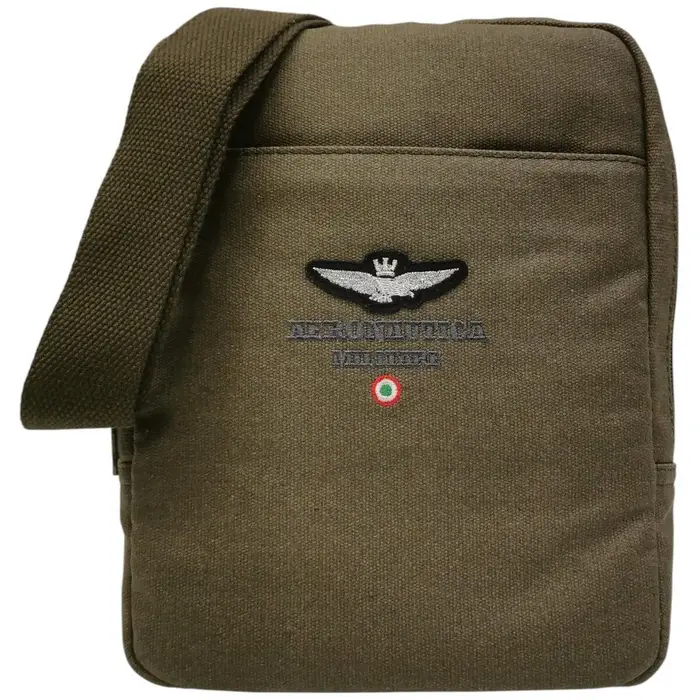 aeronautica militare Borsa a spalla AM542 Verde
