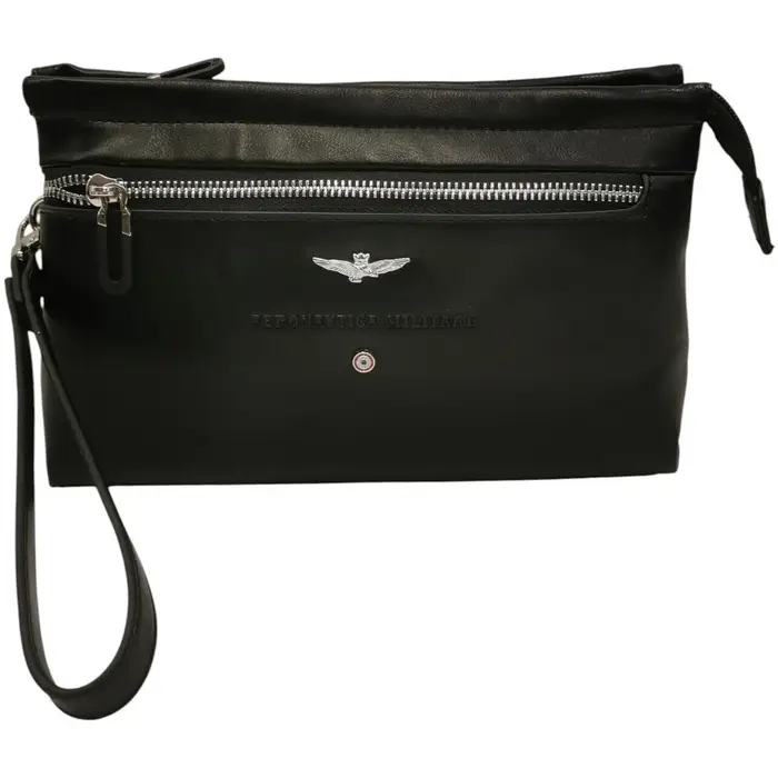 aeronautica militare Borsa Shopping AM560 Nero