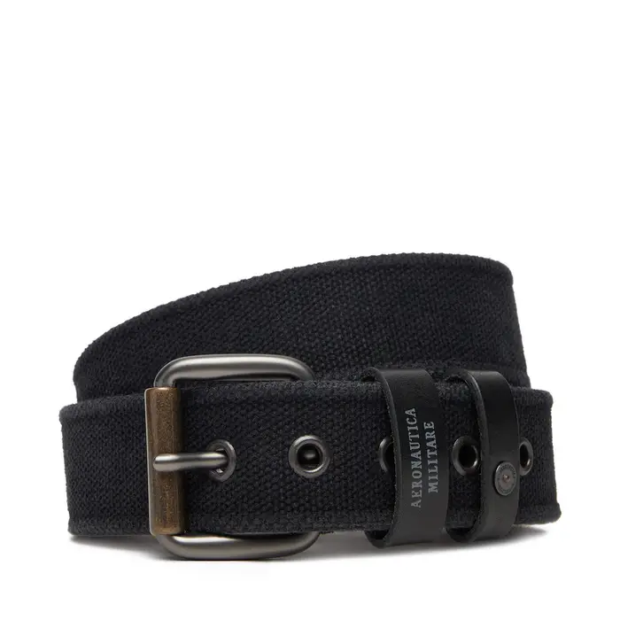 Cintura da uomo Aeronautica Militare 252CI0315UCT04246 Nero