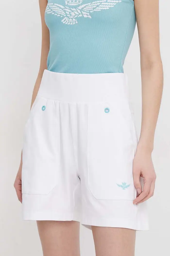 aeronautica militare pantaloncini Bianco