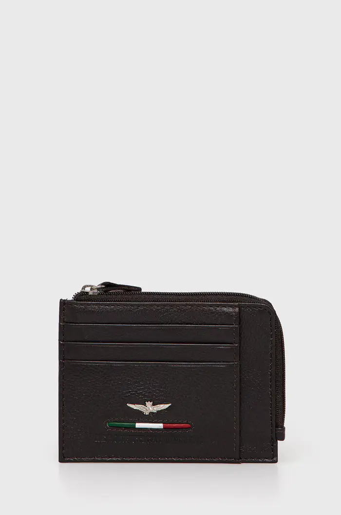 aeronautica militare portafoglio Marrone