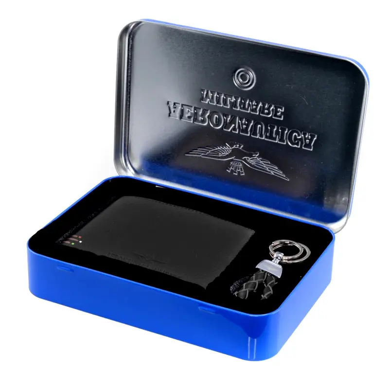 Aeronautica Militare Portafogli Nero 1414658