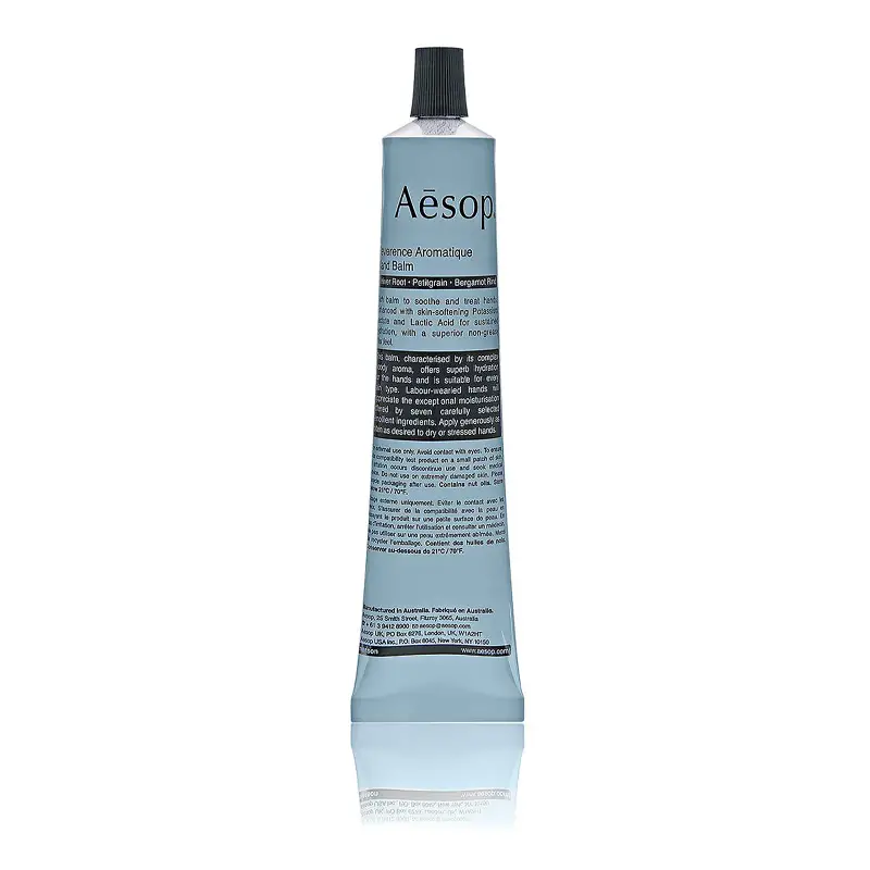 Aesop Reverence Aromatique Balsamo Mani nutriente lenitivo 75ml