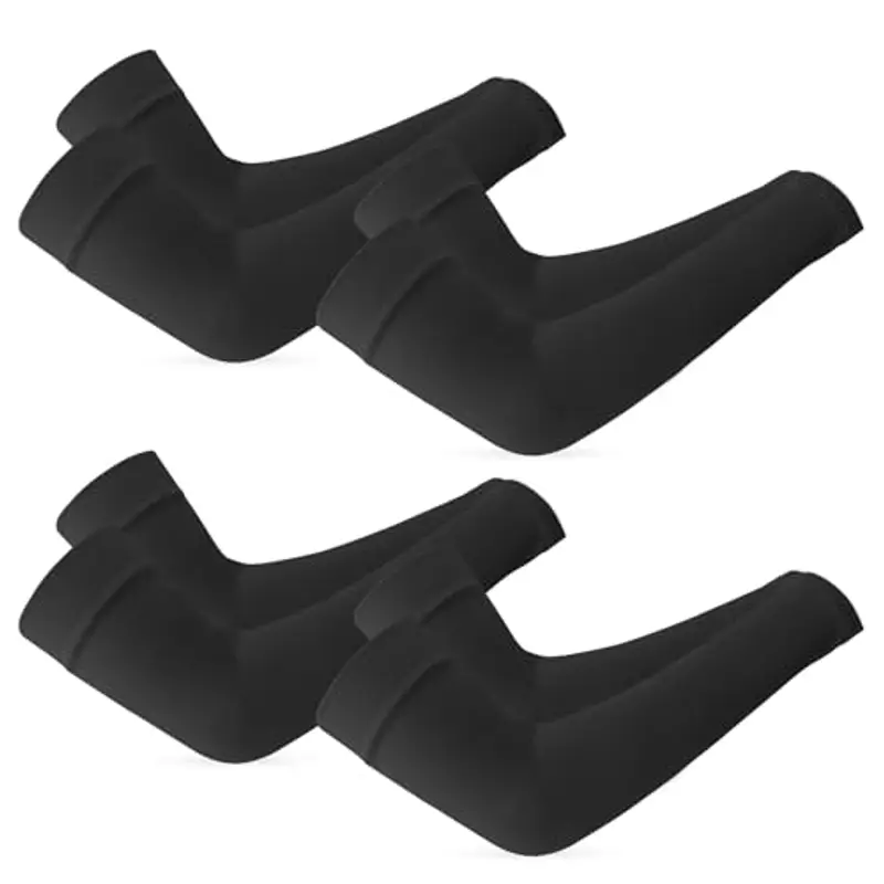 AEYURUID Manicotti Braccia, Manicotti Pallavolo Donna Ragazza Manicotto Tennis, Manicotto No Strain Padel, Maniche Per