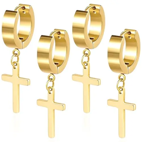 AFCJLTO Orecchini Uomo Argento 3037758