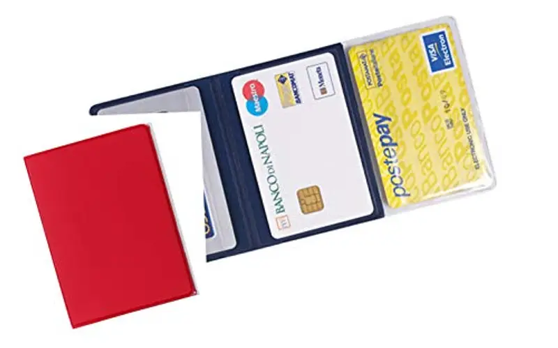 Agendepoint.it Porta carte di credito Rosso 943195