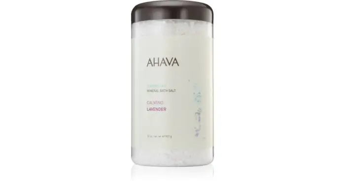 Ahava Dead Sea Salt Calming Lavender sale da bagno minerale del Mar Morto 907 g