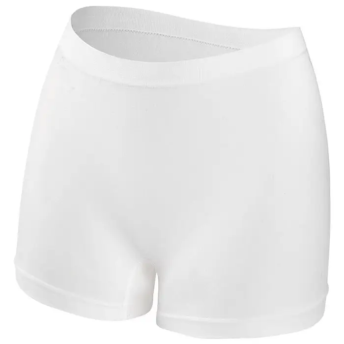 Intimo Boxer da Donna ad Alta Elasticità e Traspirante , Delicato sulla Pelle, Anti-Esposizione, Vita Media, Solleva-Fianchi 4XL bianco