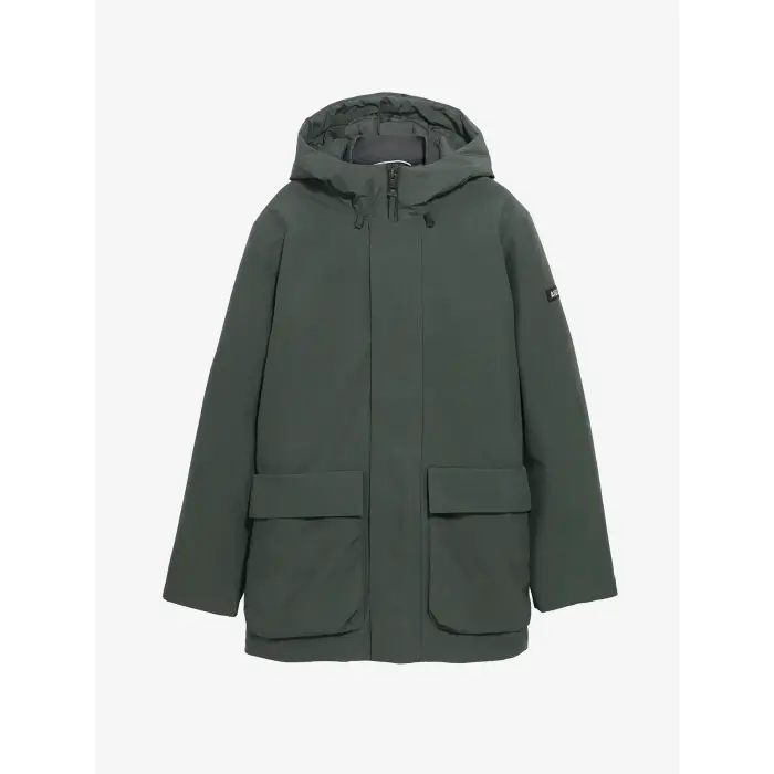 Aigle Parka con cappuccio di media lunghezza Gore-Tex Vert