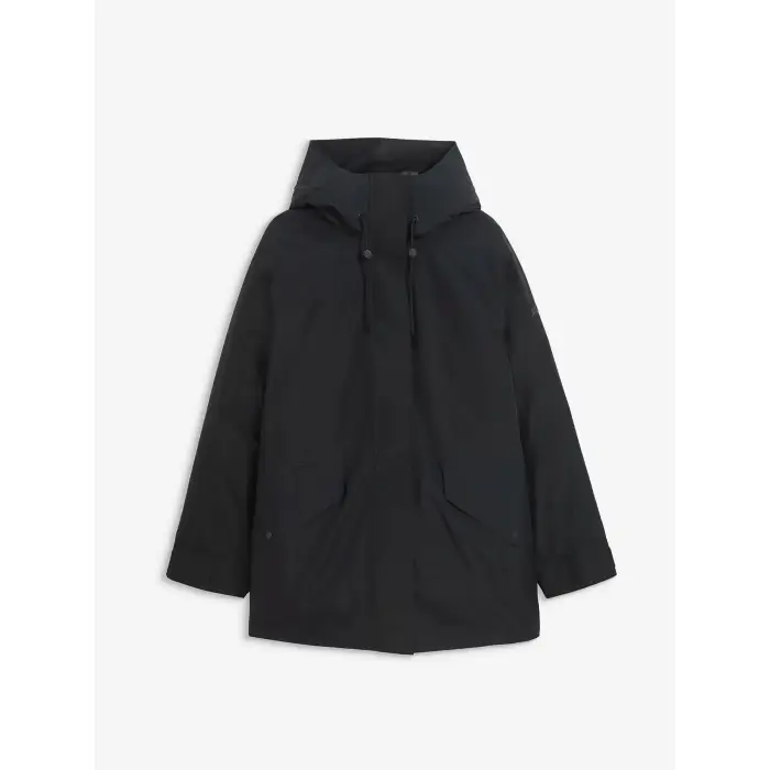 Aigle Parka donna lunghezza media Gore-Tex Noir