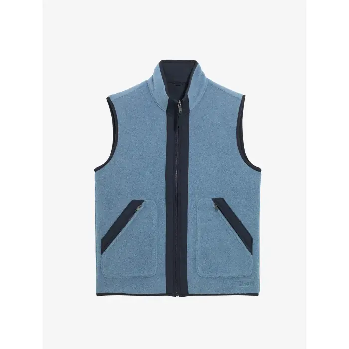 Aigle Pile reversibile senza maniche T- KIT Bleu