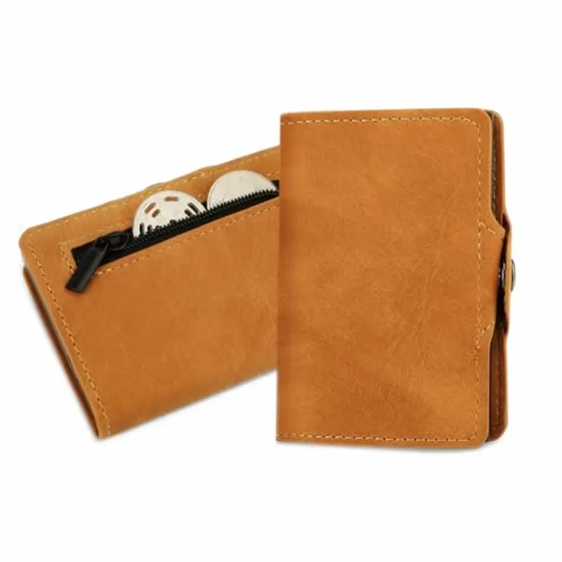 AISIR Porta carte di credito Uomo Marrone 2303152