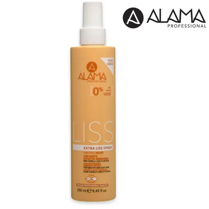 Alama professional spray effetto memoria lisciante capelli lisci e setosi 250ml
