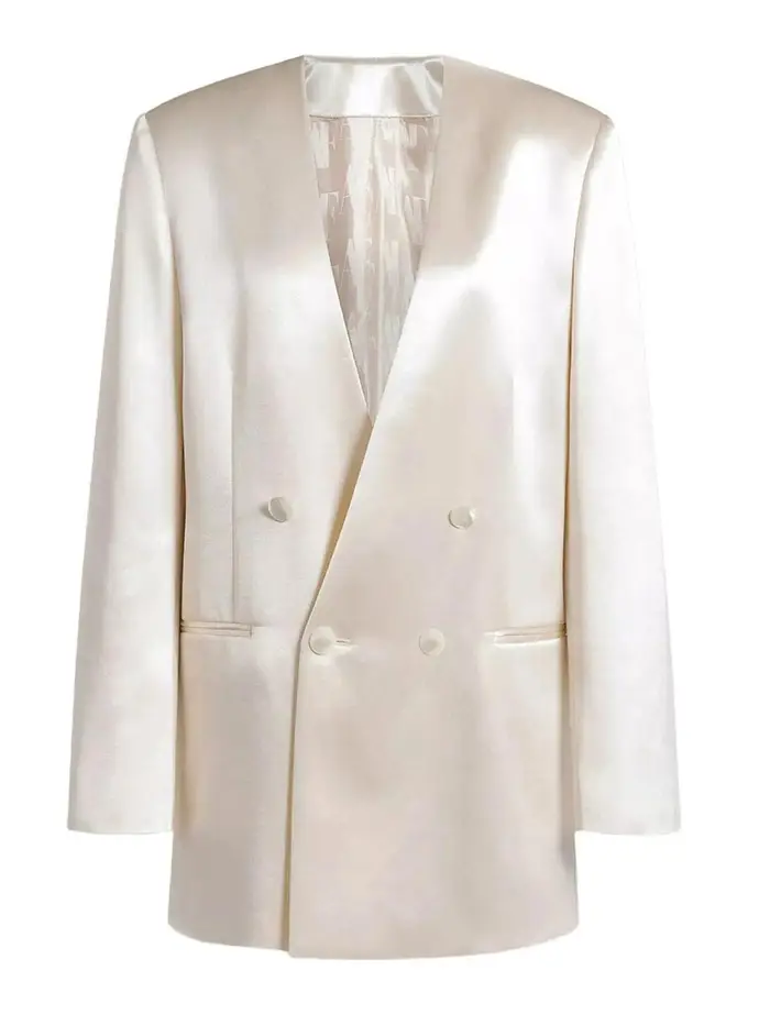 Alberta Ferretti Blazer Bianco