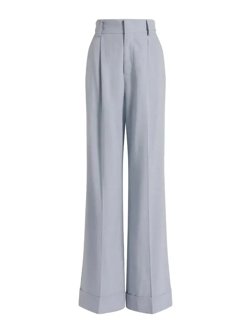 Alberta Ferretti Pantaloni Azzurro