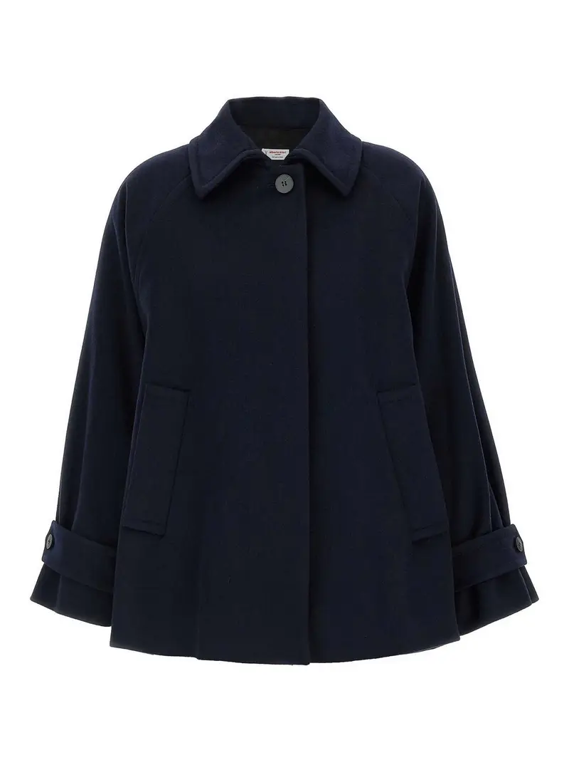 Alberto Biani Cappotto caban Blu