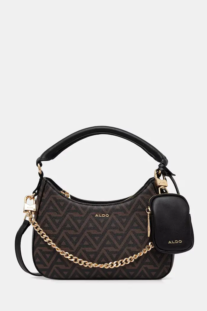 ALDO borsa a tracollo da donna in similpelle CLARIONA Marrone