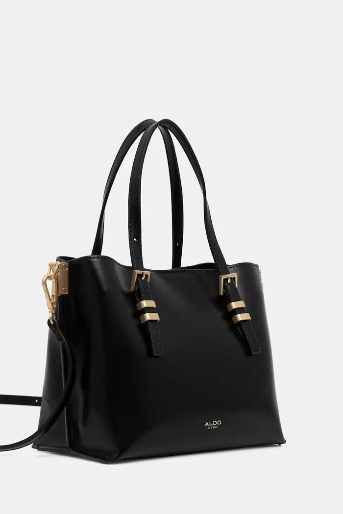 ALDO borsa a tracollo da donna in similpelle ELONORIA Nero