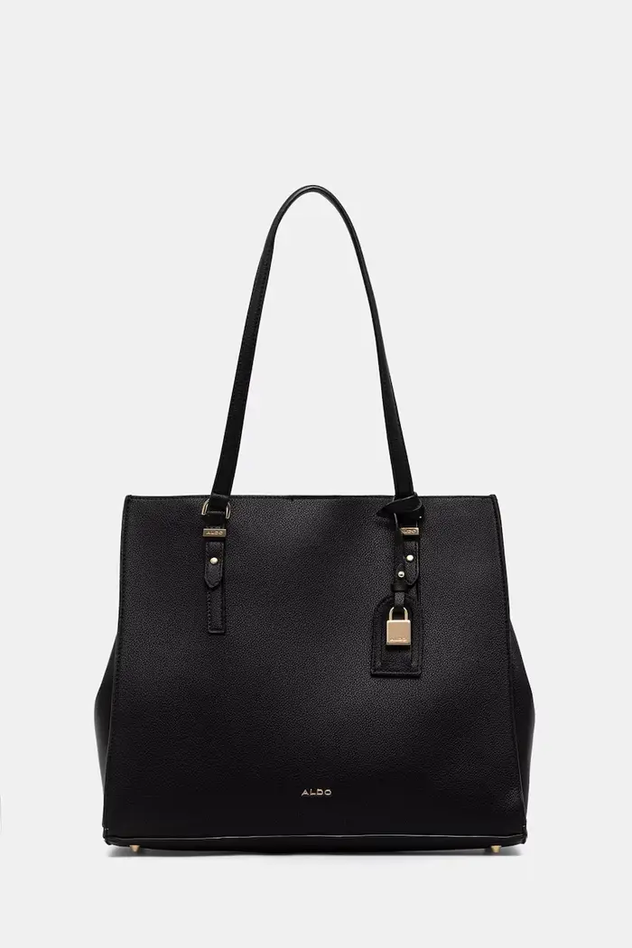ALDO borsa shopper da donna in similpelle FEACAN Nero