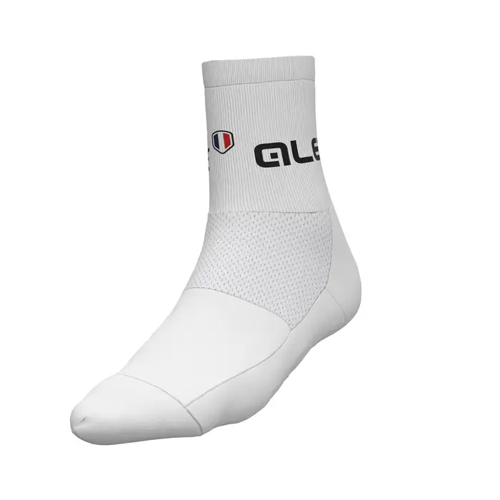 Alé Calze ciclismo SQUADRA NAZIONALE FRANCESE 2025 Bianco