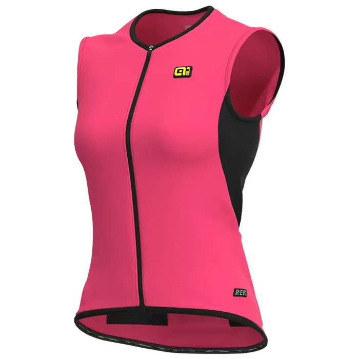 Alé Gilet termico donna Fucsia neon