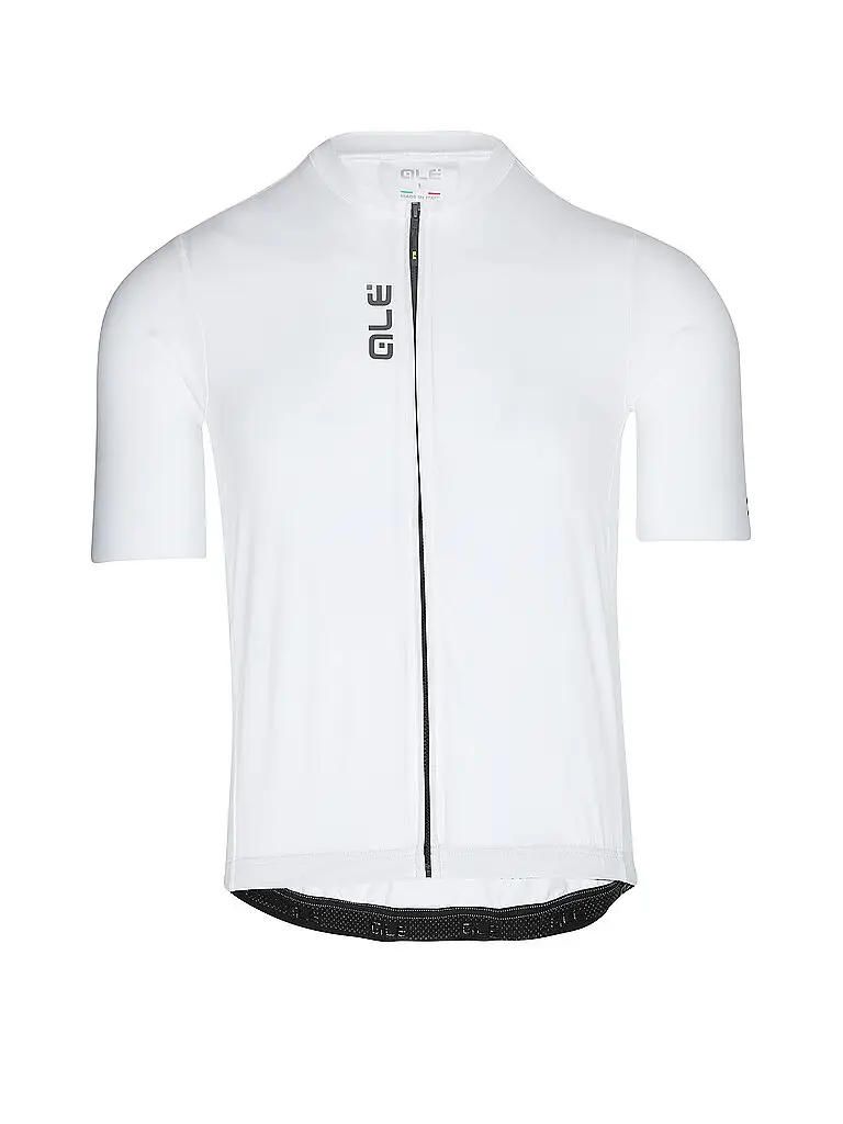 ALÉ Maglia da ciclismo da uomo Color Block bianco