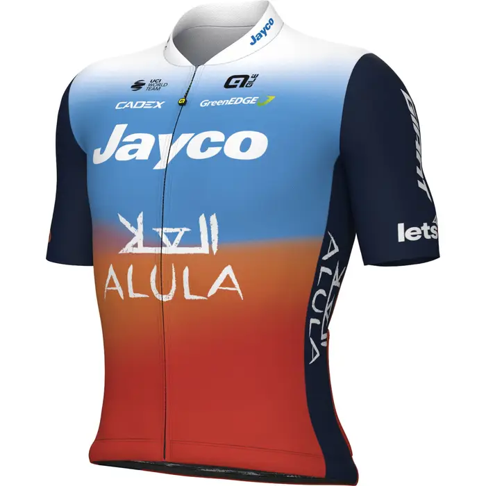 Alé Maglia manica corta TEAM JAYCO-ALULA 2024 Blu