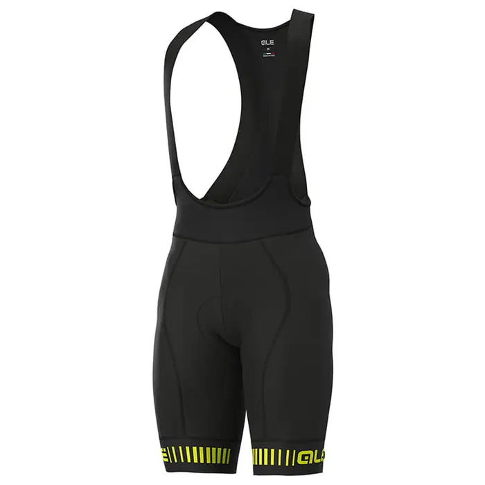 Pantaloncini con bretelle Strada Nero