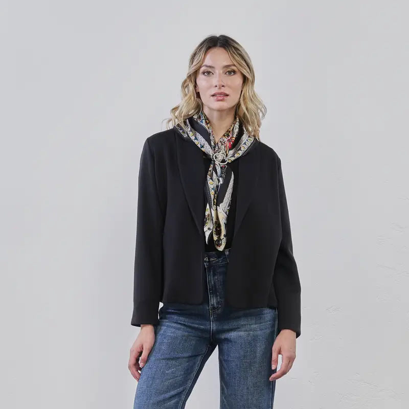 ALESYA Blazer Donna Nero 3398225